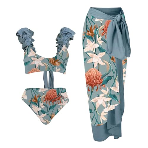 Light Blue Floral