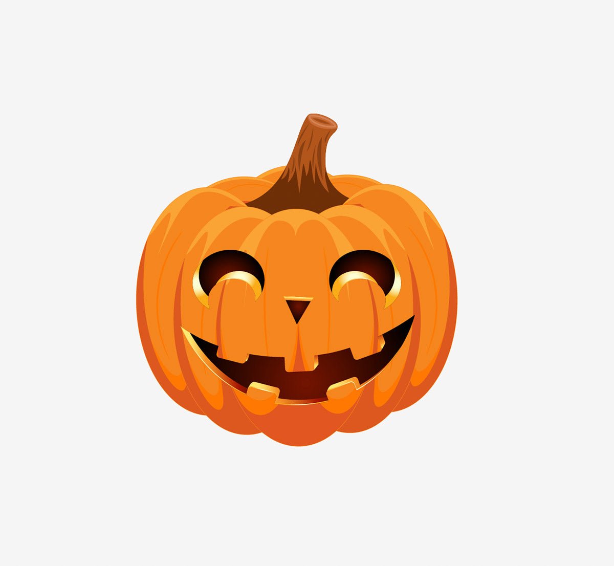 Halloween Jack O' Lantern Pumpkin Decals - Waterproof Vinyl Stickers for Windows, Walls, Laptops - Perfect for Fall Decor, Party Supplies & Spooky Home Decorations