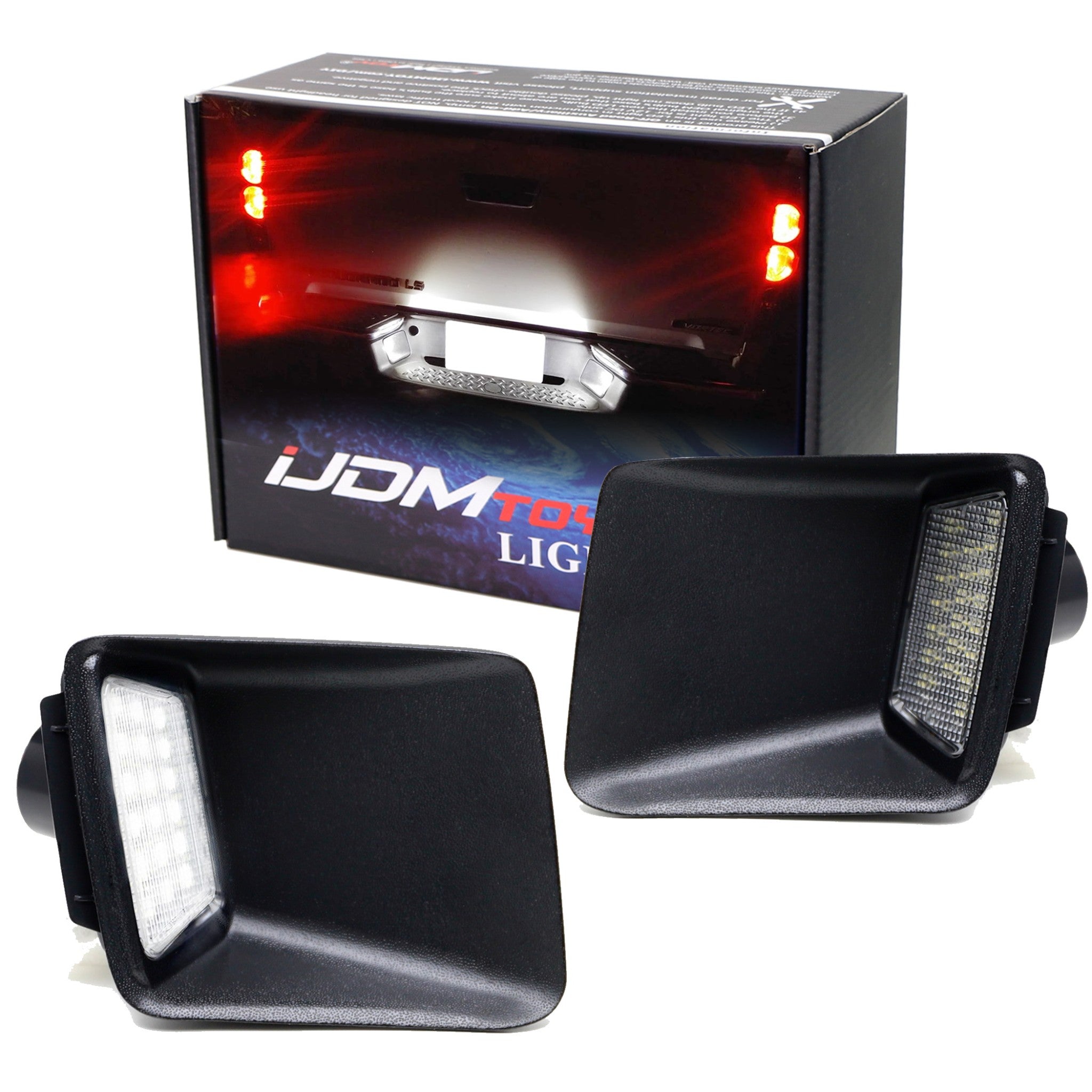 21 SMD Full LED License Plate Light Kit for 2004-2012 Chevy Colorado & GMC Canyon - Bright White, Waterproof, Easy Installation for Enhanced Night Visibility