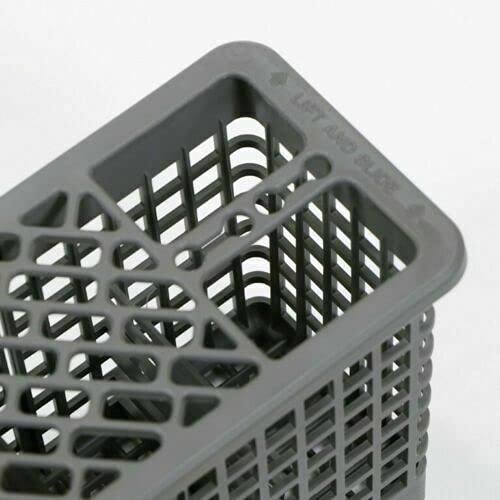 Whirlpool WPW10473836 Silverware Basket Replacement - Compatible with Dishwasher Accessories | Perfect for Kitchen Organization & Utensil Storage