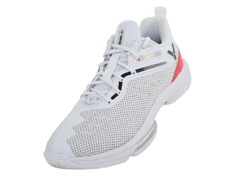 Victor P9600 A Court Shoes for Women - Bright White Tennis Shoes for Pickleball, Badminton & Indoor Sports - Lightweight & Comfortable Athletic Sneakers