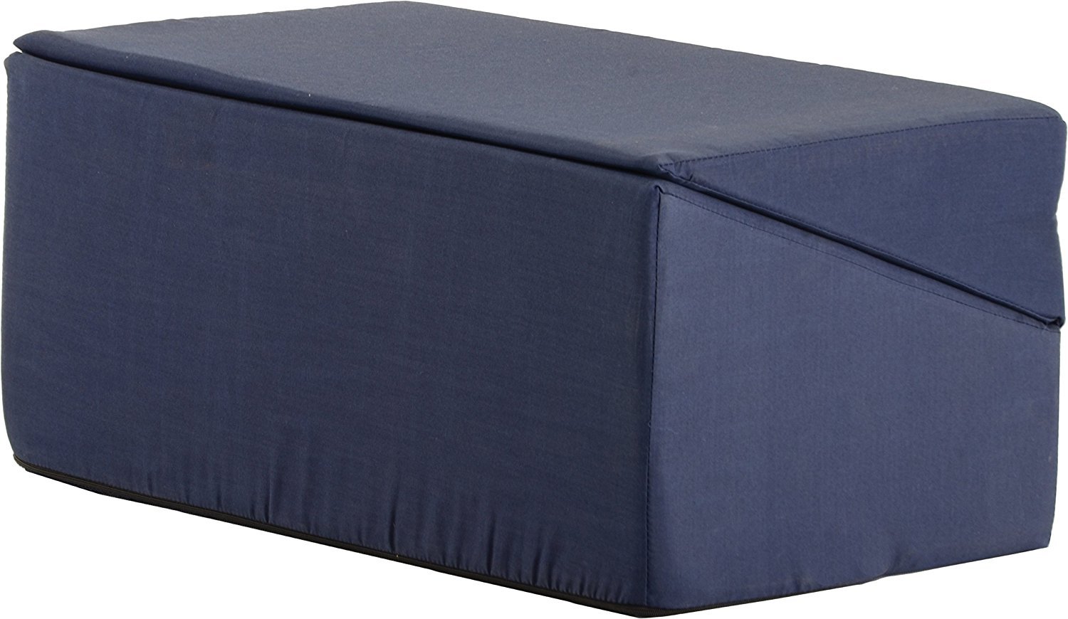 NOVA Medical Folding Bed Wedge Pillow - Adjustable Support for Sleeping, Reading & Laptop Use - Blue Orthopedic Cushion for Back Pain Relief & Comfort