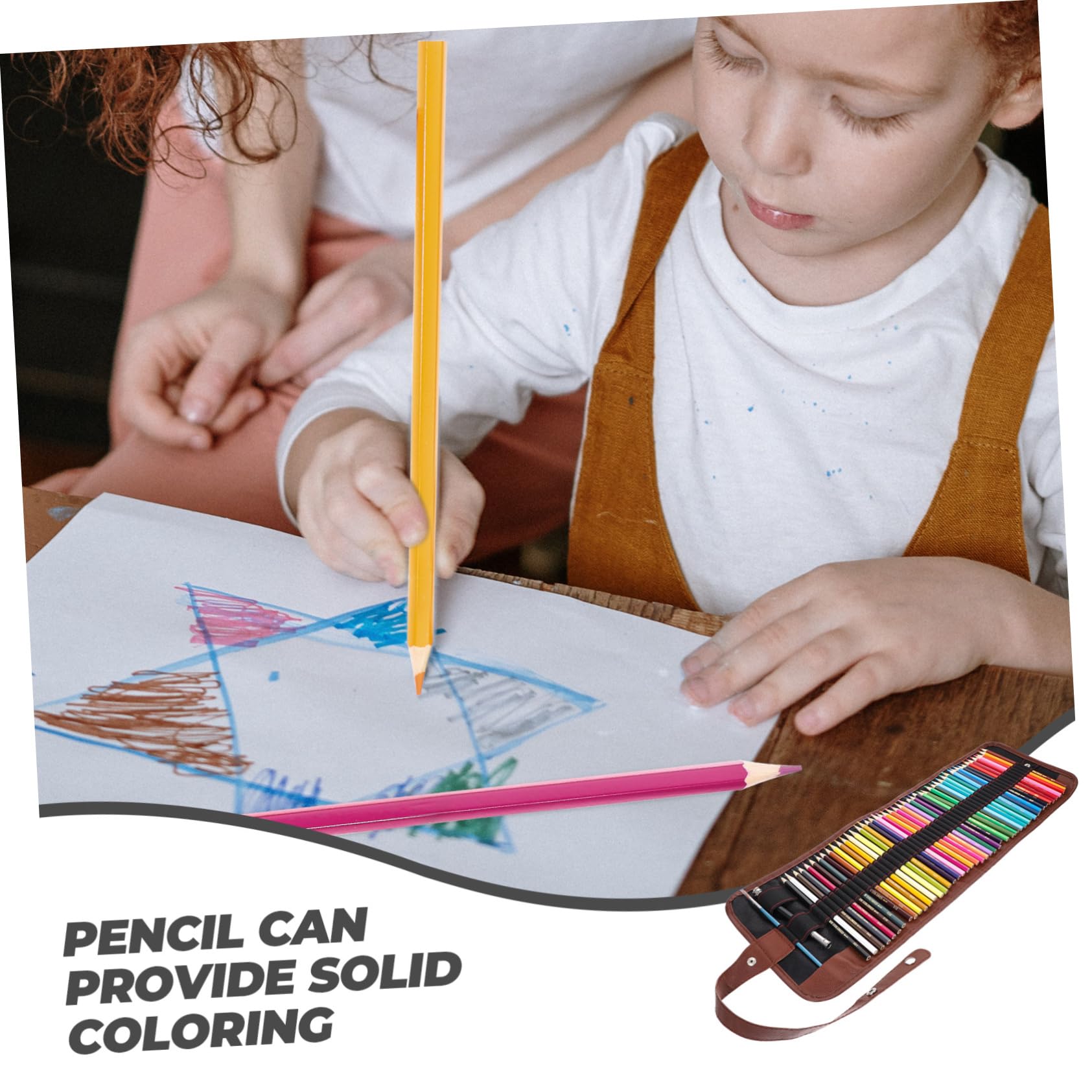 HOODANCOS 5 Sets Bulk Colored Pencils - 120 Premium Drawing & Coloring Pencils Set for Artists, Students & Kids - Vibrant Wax-Based Pencils with Nylon Case - Perfect for Sketching, School Projects & Art Classes