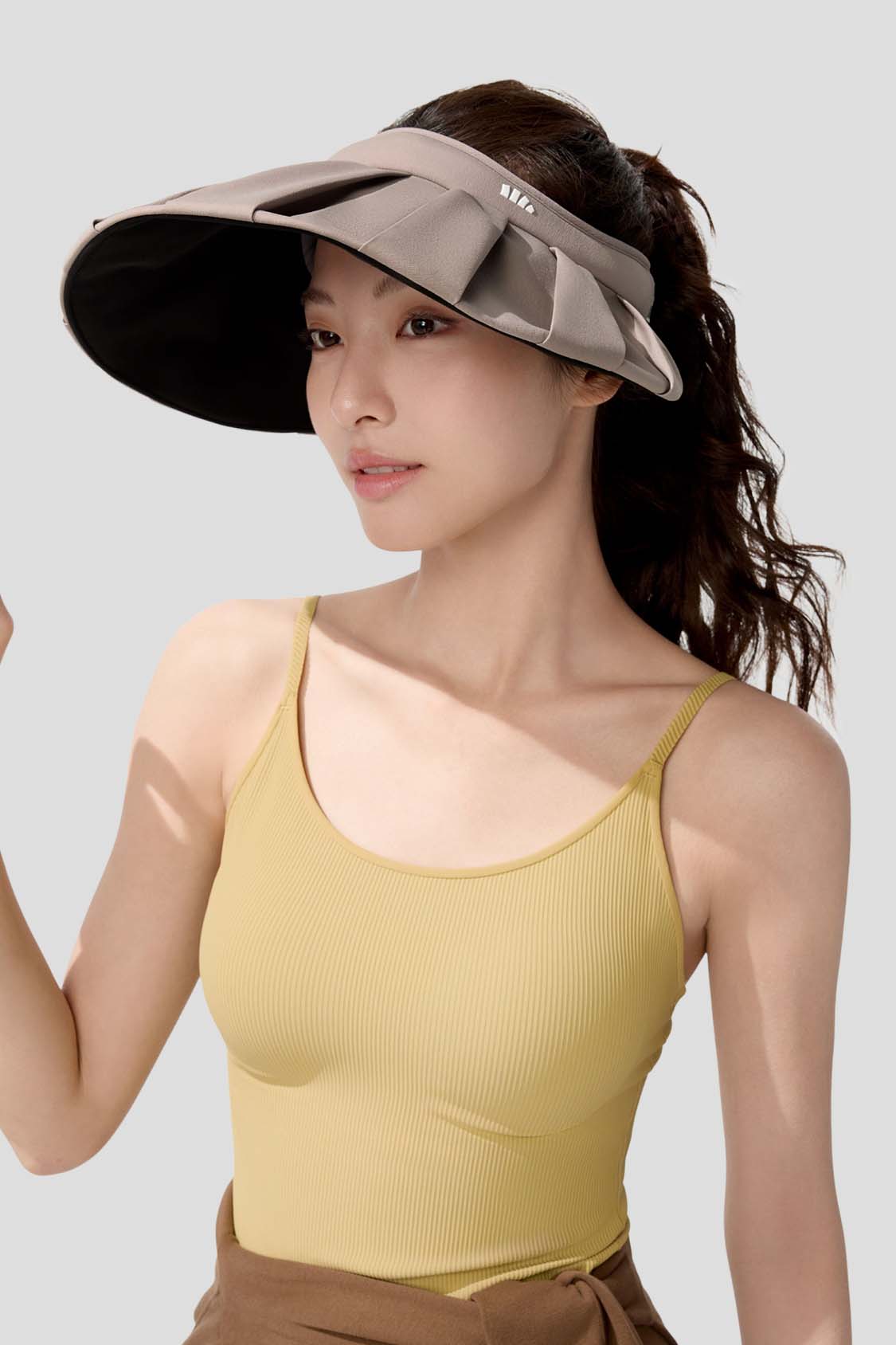 UPF 100+ Pleated Women's Sun Hat for Outdoor Activities - Beach, Hiking & Gardening Shell Hat for UV Protection