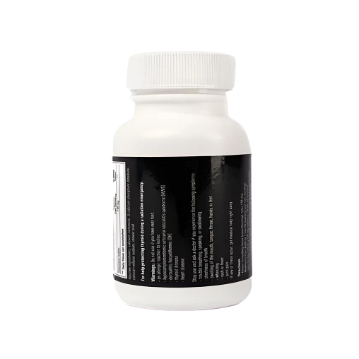 Ready Hour Potassium Iodide Anti Radiation Tablets 130mg (14 Tablets) - Emergency Radiation Protection, Thyroid Support - Survival Kits, Nuclear Preparedness, First Aid Supplies
