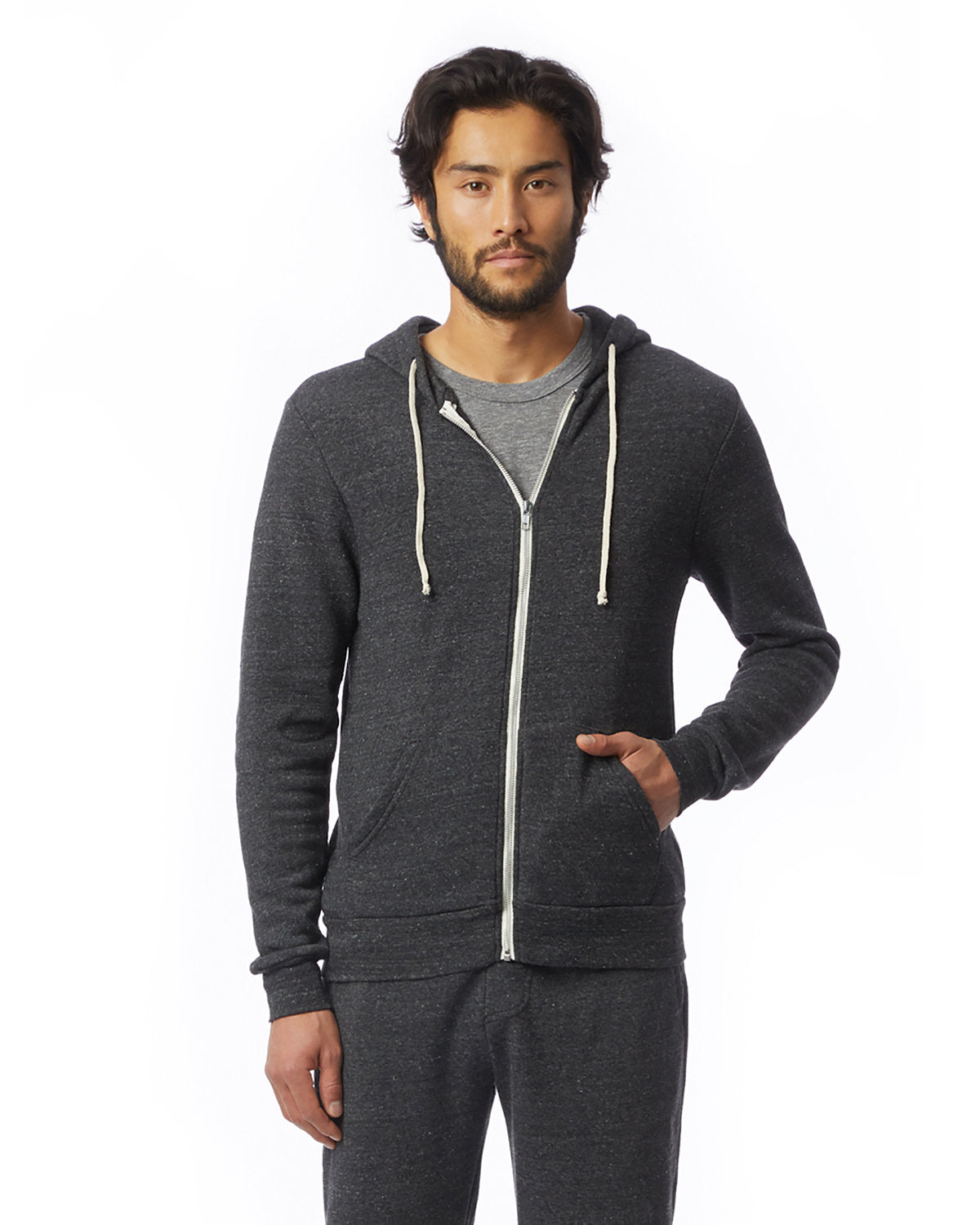 Men's Rocky Eco Fleece Zip Hoodie AA9590 - Warm & Comfortable Fleece Jacket for Outdoor Hiking, Camping & Casual Wear
