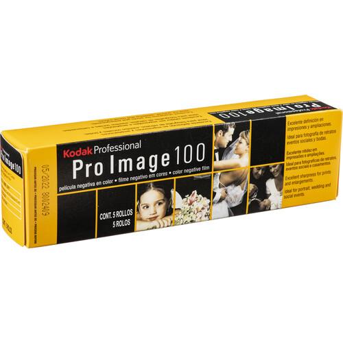 Kodak Pro Image 100 Color Negative Film - 36 Exposures, 5 Pack - Perfect for Portraits, Weddings & Outdoor Photography