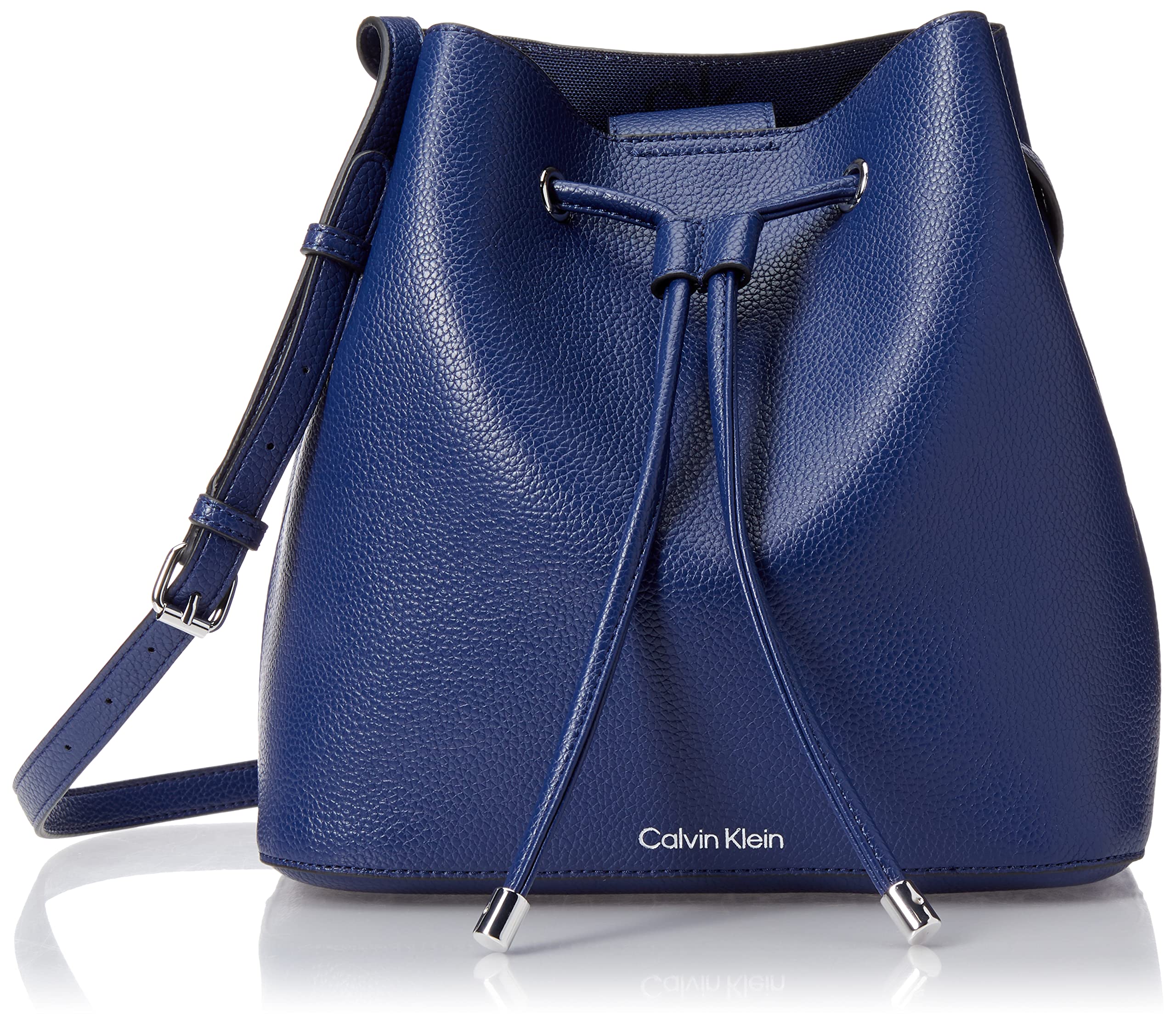 Calvin Klein Women's Gabrianna Novelty Bucket Shoulder Bag - Stylish & Spacious Handbag for Work, Travel & Everyday Use | Fashionable Crossbody Purse for Women