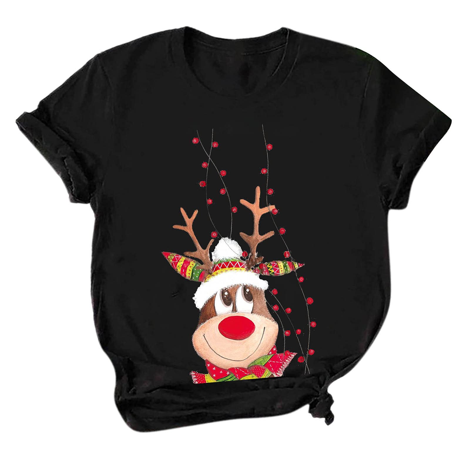 Women's Casual Short Sleeve Graphic Tee Shirts - Soft Cotton Pullover Tops for Everyday Wear | Perfect for Work, Weekend & Travel Outfits