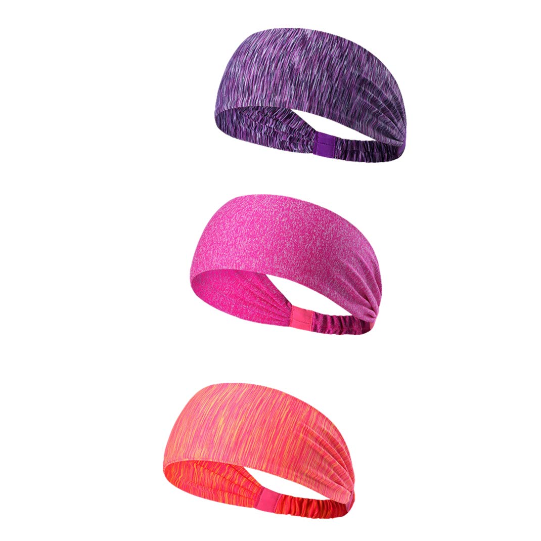 Tofox Sweat-Wicking Headbands for Men & Women - Breathable Workout Headbands for Running, Yoga, Fitness & Sports | Stay Cool During Exercise & Outdoor Activities