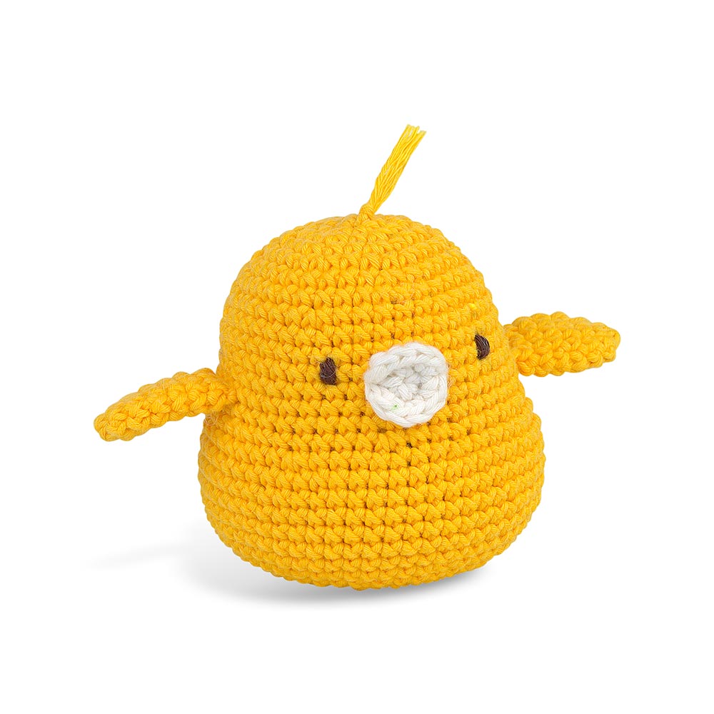 Amigurumi Crochet Kit - DIY Colin the Chick Stuffed Animal Toy for Beginners | Complete Starter Set with Yarn, Hook & Instructions | Perfect Gift for Kids, Birthday & Home Decor