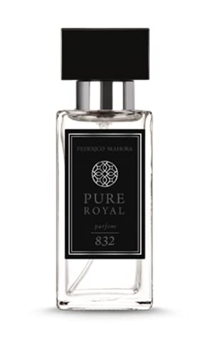 Pure Royal Homme 832 Eau de Parfum for Men - 50ml Luxury Cologne, Long-Lasting Fragrance for Date Night & Special Occasions