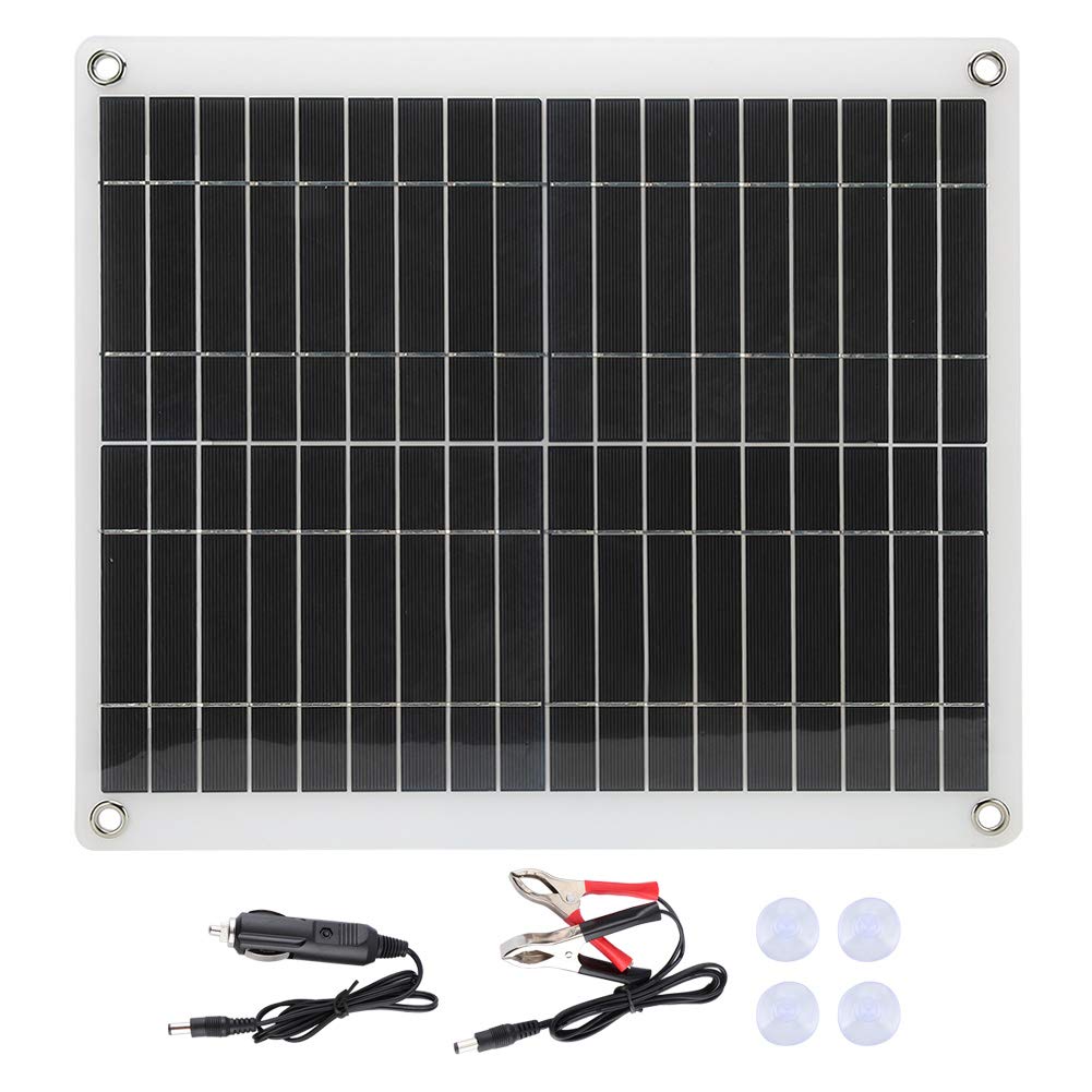 Portable Flexible Solar Panel Charger with USB Output - Lightweight & Waterproof for Outdoor Camping, Hiking, RV & Emergency Power Supply