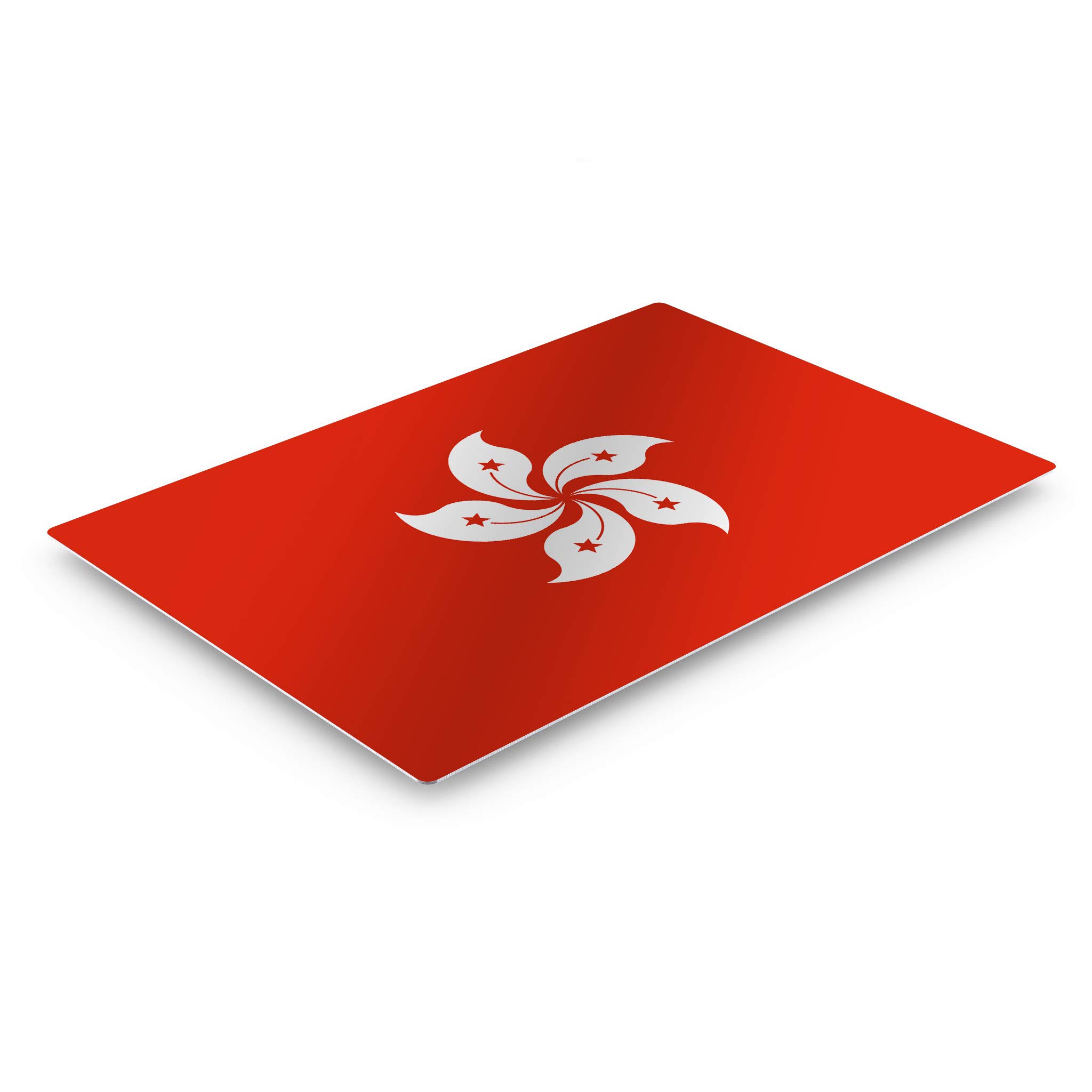 Hong Kong Flag Metal Wall Art - 20x30 Inch Modern Home Decor, Ready to Hang | Perfect for Office, Living Room, Dorm, Bedroom, Kitchen, Man Cave, Sports Club & Bar | Made in USA