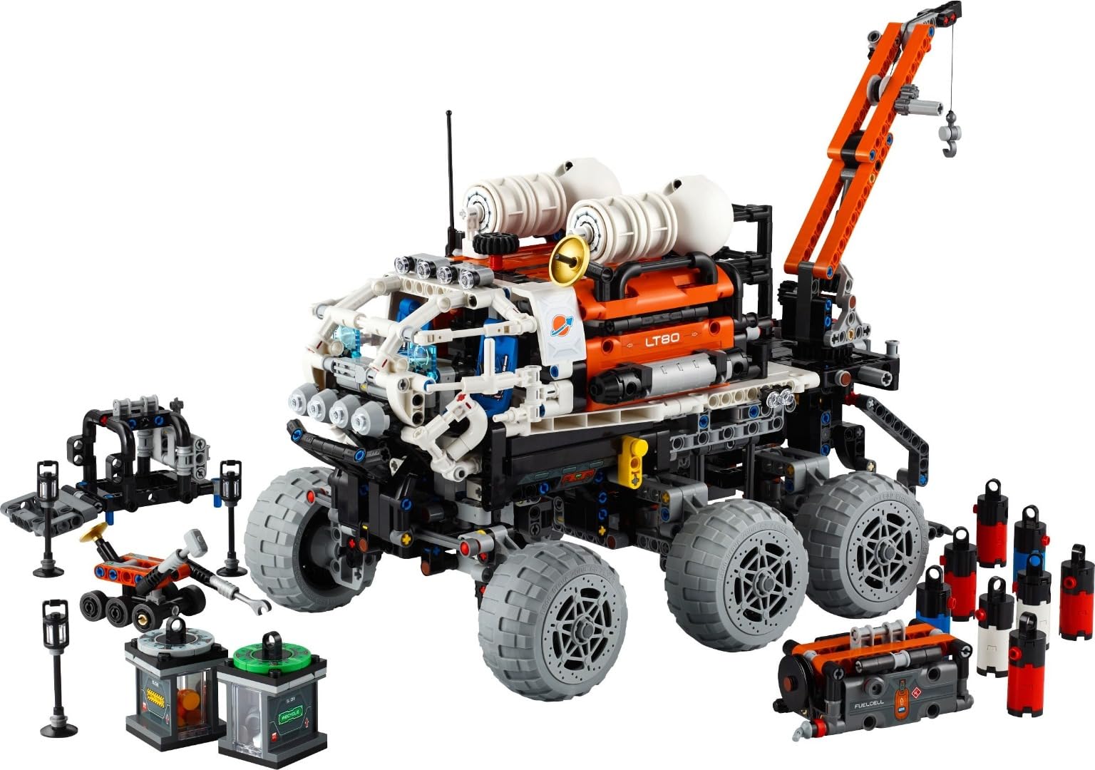 LEGO Technic Mars Rover Explorer Toy - NASA-Inspired Space Building Set with Planet & Vehicle, STEM Educational Gift for Kids Ages 11+ | Space Exploration Play & STEM Learning Activity