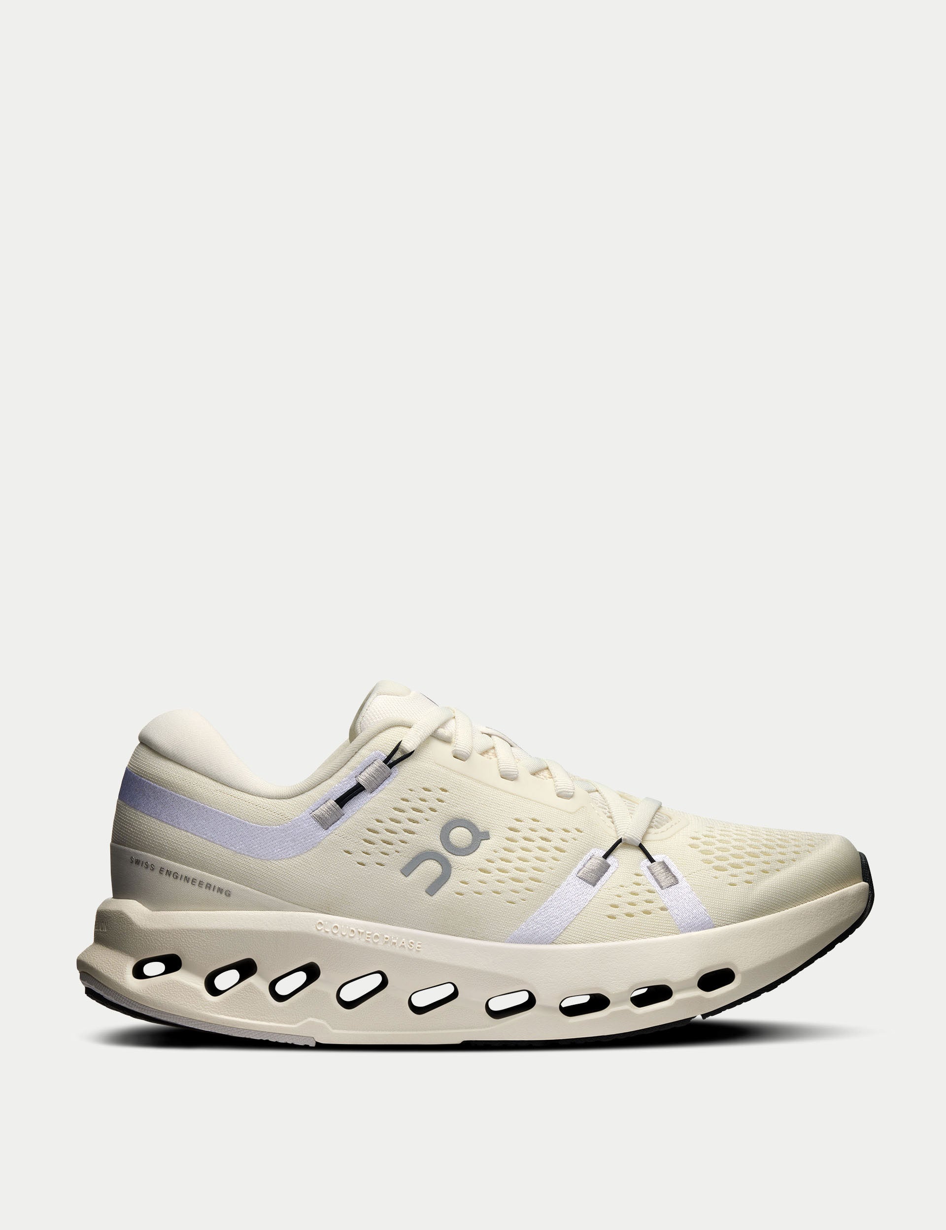 Cloudsurfer 2 Running Shoes - Ivory White Cushioned Sneakers for Men & Women | Perfect for Jogging, Gym Workouts & Daily Comfort Wear