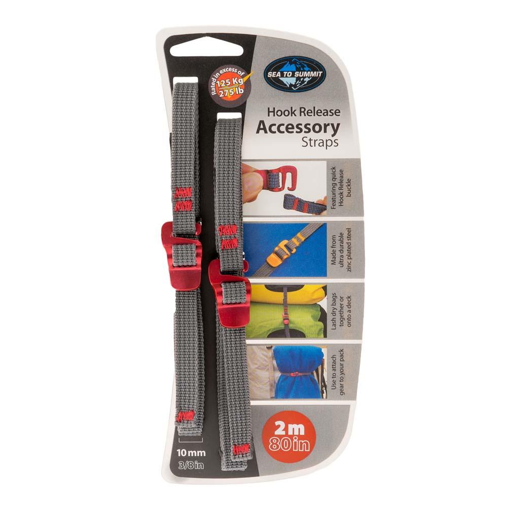 10mm Nylon Accessory Straps with Quick Release Hook - 2M/80