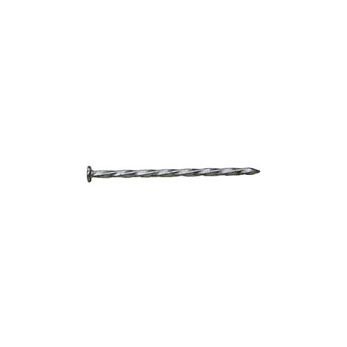 00010182 Spiral Deck Nails - Galvanized Steel Construction Screws for Outdoor Wood Decks, Fences & Furniture (100-Pack) | Weather-Resistant Fasteners for DIY Projects & Home Improvement