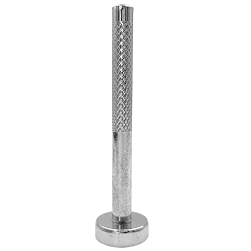 EXCEART 17mm Silver Eyelet Setter Kit - Professional Grommet Punch Tool with Anvil & Dies for Leathercraft, DIY Clothing Accessories - Perfect for Jackets, Bags, Shoes & Craft Projects