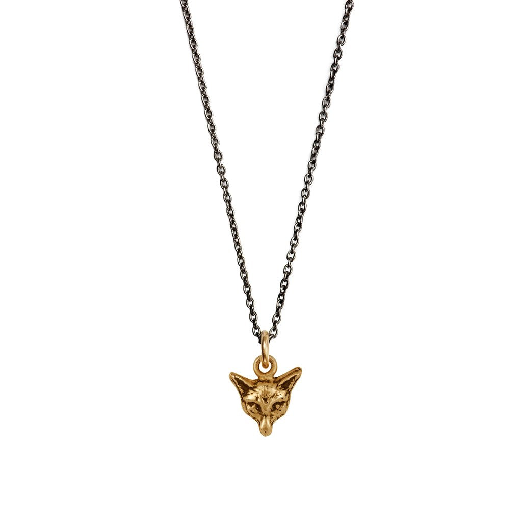Fox Charm Necklace - Elegant Animal Jewelry for Women, Sterling Silver Pendant Necklace, Perfect for Casual Wear, Date Night & Gifting