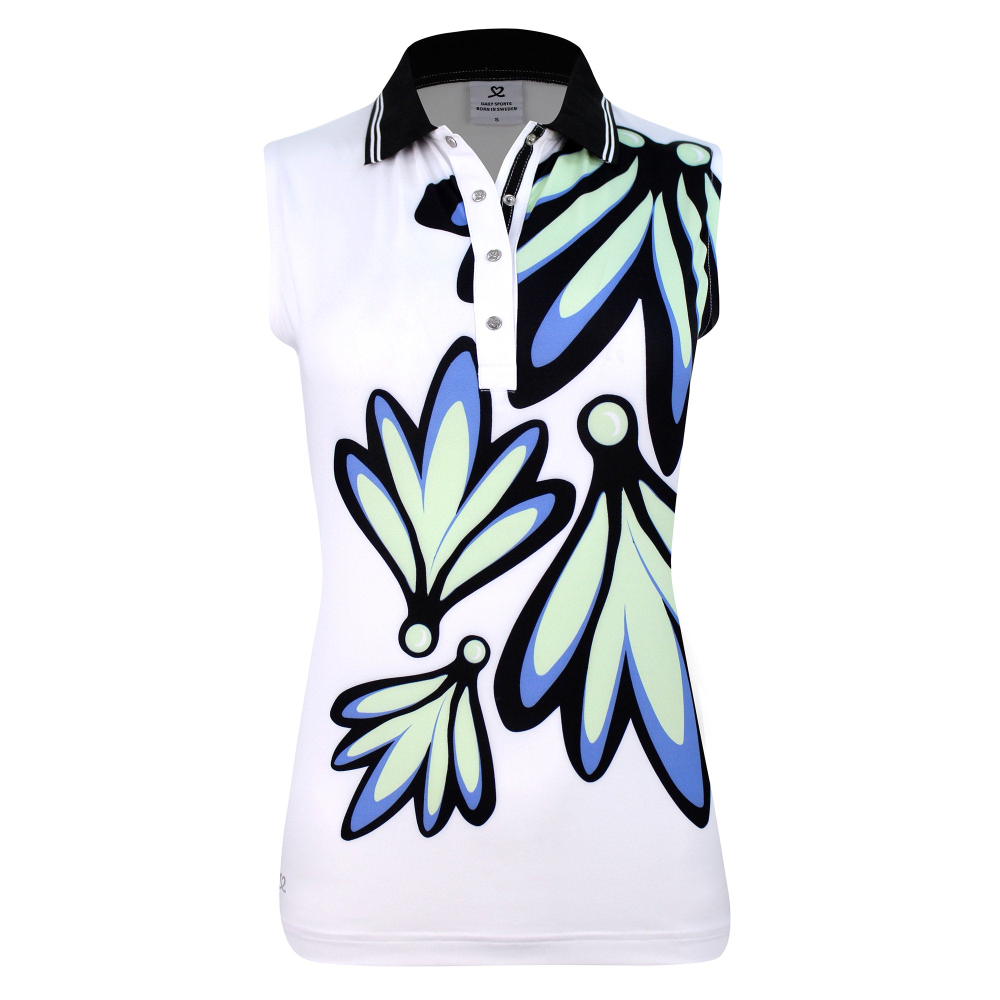 Women's Golf Polo Shirt - Kinsey White Daily Sports Top for Comfort & Style - Perfect for Golf, Tennis & Casual Wear