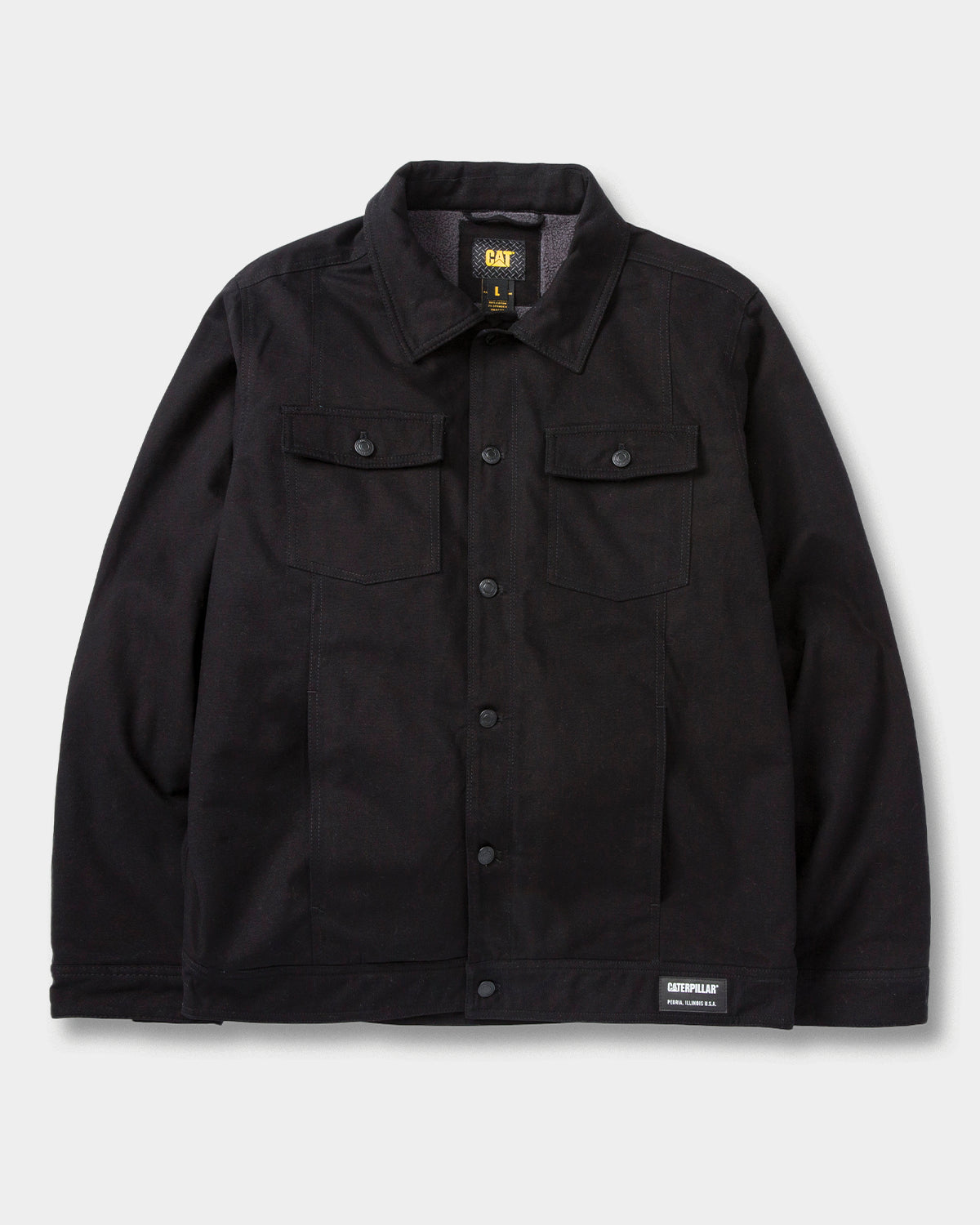 Men's Denim Trucker Jacket - Classic Fit, Distressed Wash - Perfect for Casual Outfits & Layering in Fall & Winter