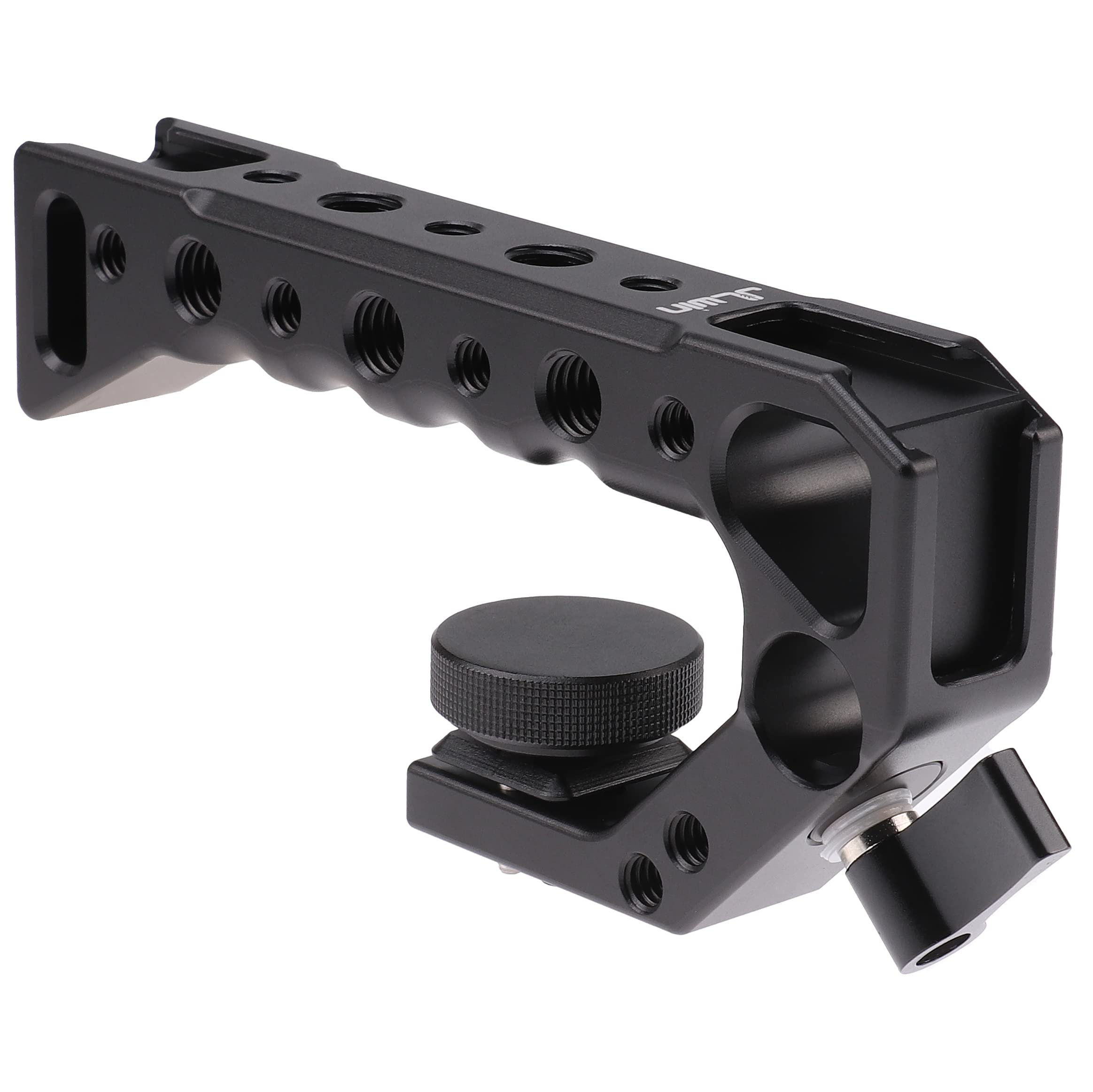 Foto4easy DSLR Camera Top Handle Grip with Cold Shoe Mount - Professional Video Cage Accessory for Sony, Canon, Nikon - Perfect for Vlogging, Filmmaking & Photography