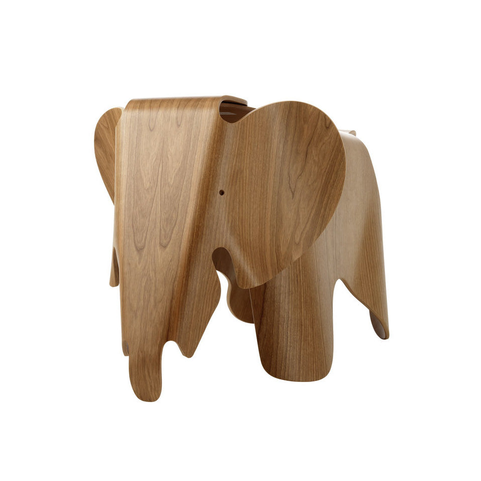 Eames Elephant Plywood Chair - Mid Century Modern Wooden Elephant Stool for Kids & Adults - Perfect for Nursery, Living Room & Playroom Decor