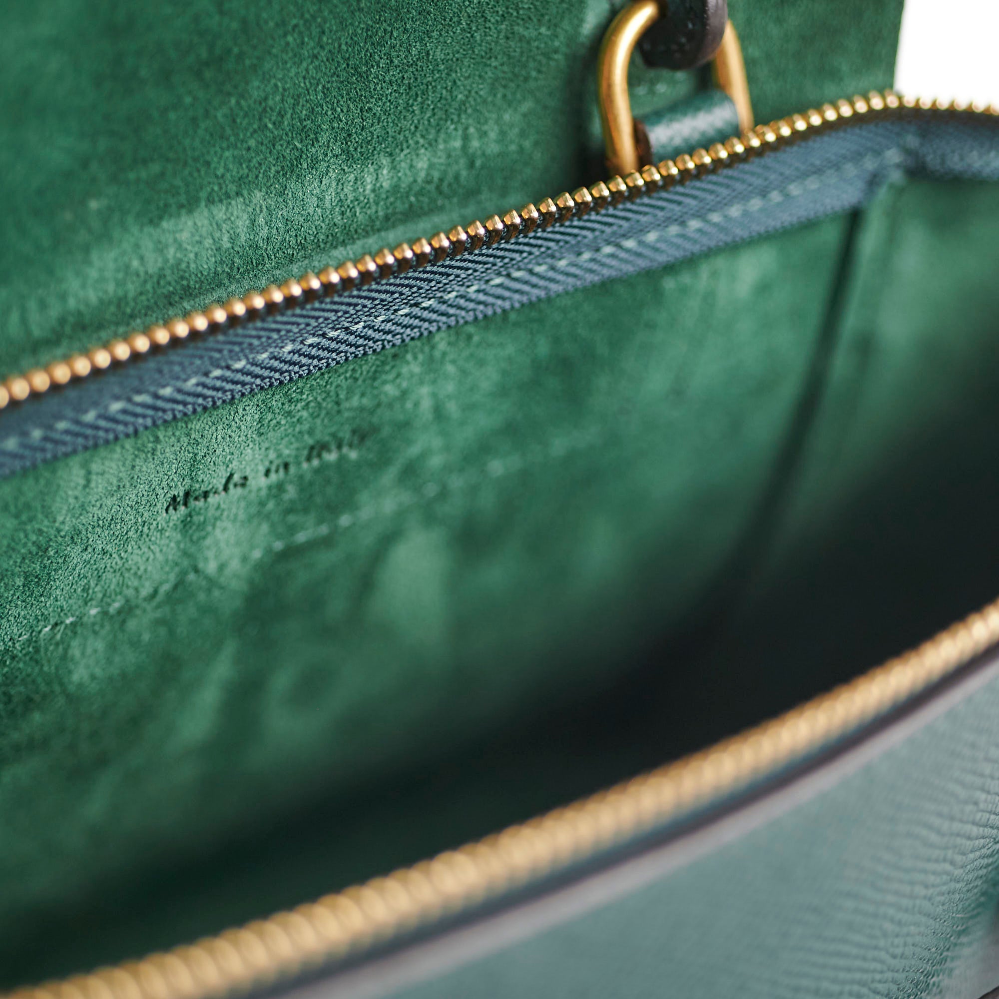 Celine Nano Belt Bag in Dark Green | Genuine Leather Crossbody Bag for Women | Perfect for Work, Travel & Everyday Use