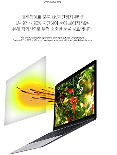 Healingshield Anti Blue Light Screen Protector for Asus Laptop FX753VD - Anti UV & Eye Protection Film for Work, Gaming & Study