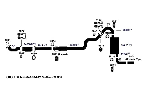 AP Exhaust Pipe 28279 - High-Performance for Cars & Trucks