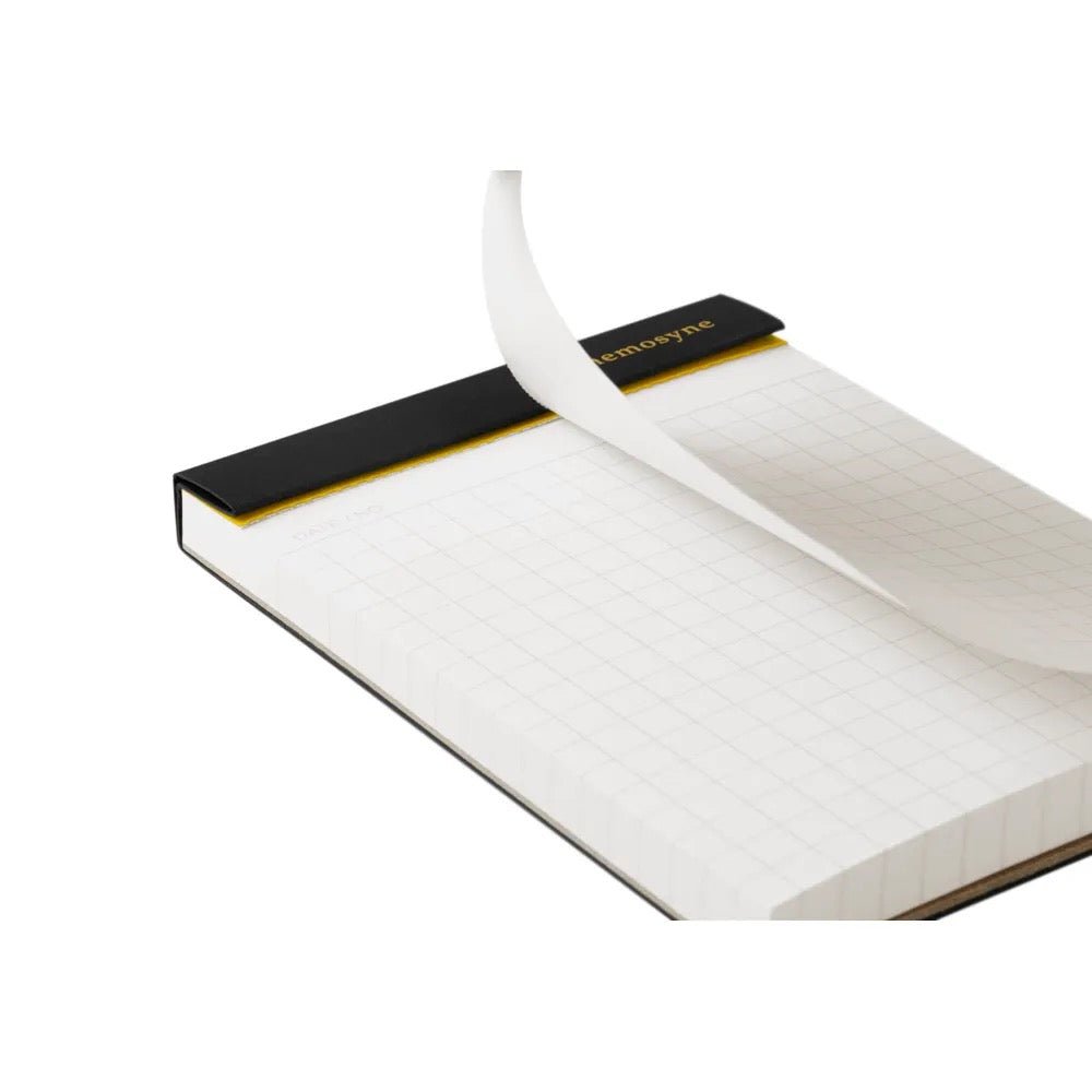 Maruman Mnemosyne Stapled Notepad - Premium Spiral Notebook for Office, School & Journaling - A5 Size with Smooth Writing Paper - Perfect for Note Taking, Sketching & Planning