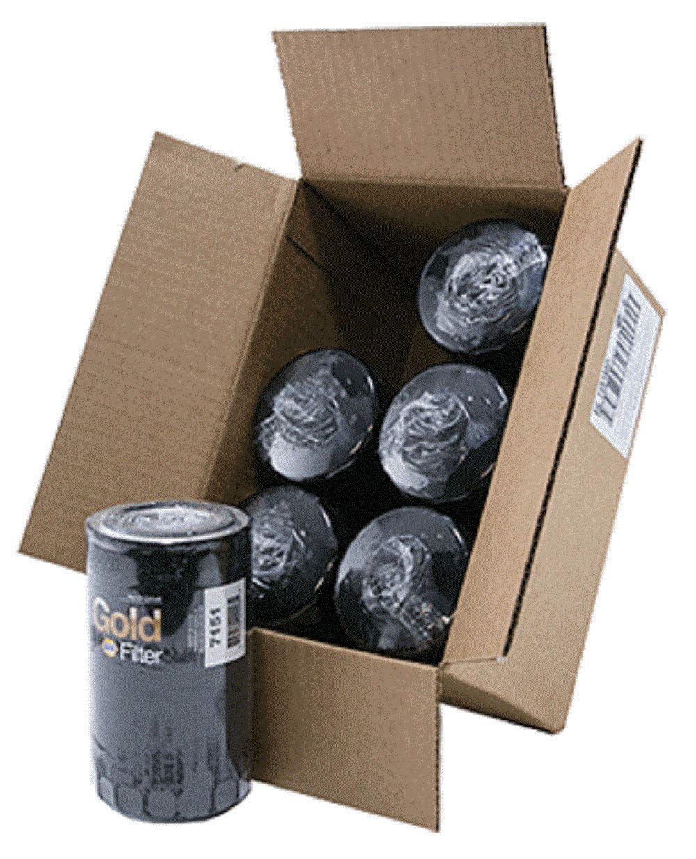 NAPA Gold 7151 Spin-On Oil Filter - Microglass Media - 6 Pack - Premium Engine Protection for Cars, Trucks & SUVs - Ideal for High Mileage & Performance Vehicles