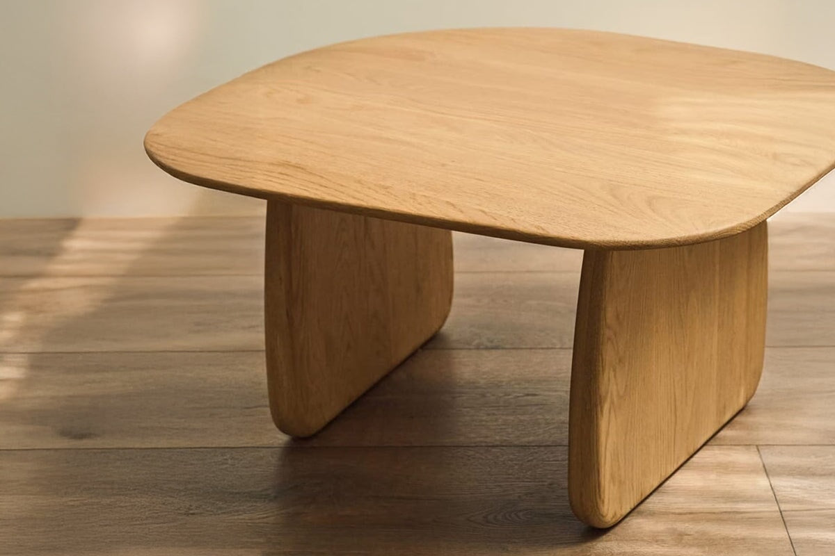 Como Pritta Side Table - Modern Wooden End Table with Storage Shelf for Living Room, Bedroom & Office - Stylish & Functional Small Accent Table for Home Decor