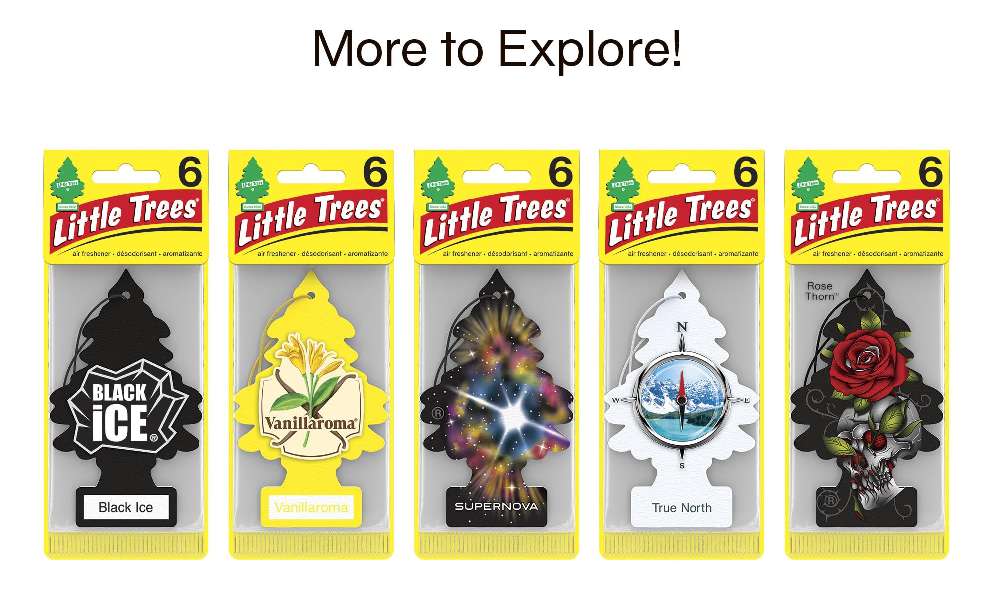 LITTLE TREES Car Air Fresheners - 24 Pack Hanging Tree Fresheners with Long Lasting Scent for Auto, Home & Office | Gold Color | Eliminates Odors in Vehicles, Closets & Small Spaces