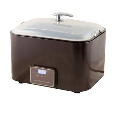 Fiori 7.5 Quart Electric Stone Heater with Adjustable Thermostat - Perfect for Home, Office & Bedroom Warmth