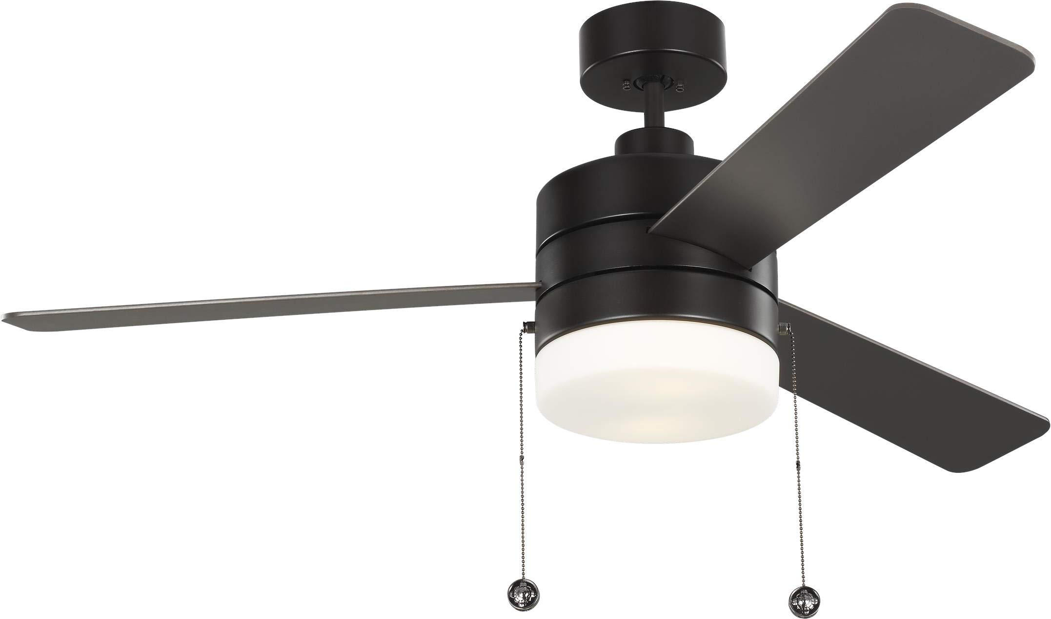 Monte Carlo 3SY52OZD 52 Inch Syrus Ceiling Fan with Oil Rubbed Bronze Finish - Perfect for Living Room, Bedroom & Outdoor Spaces