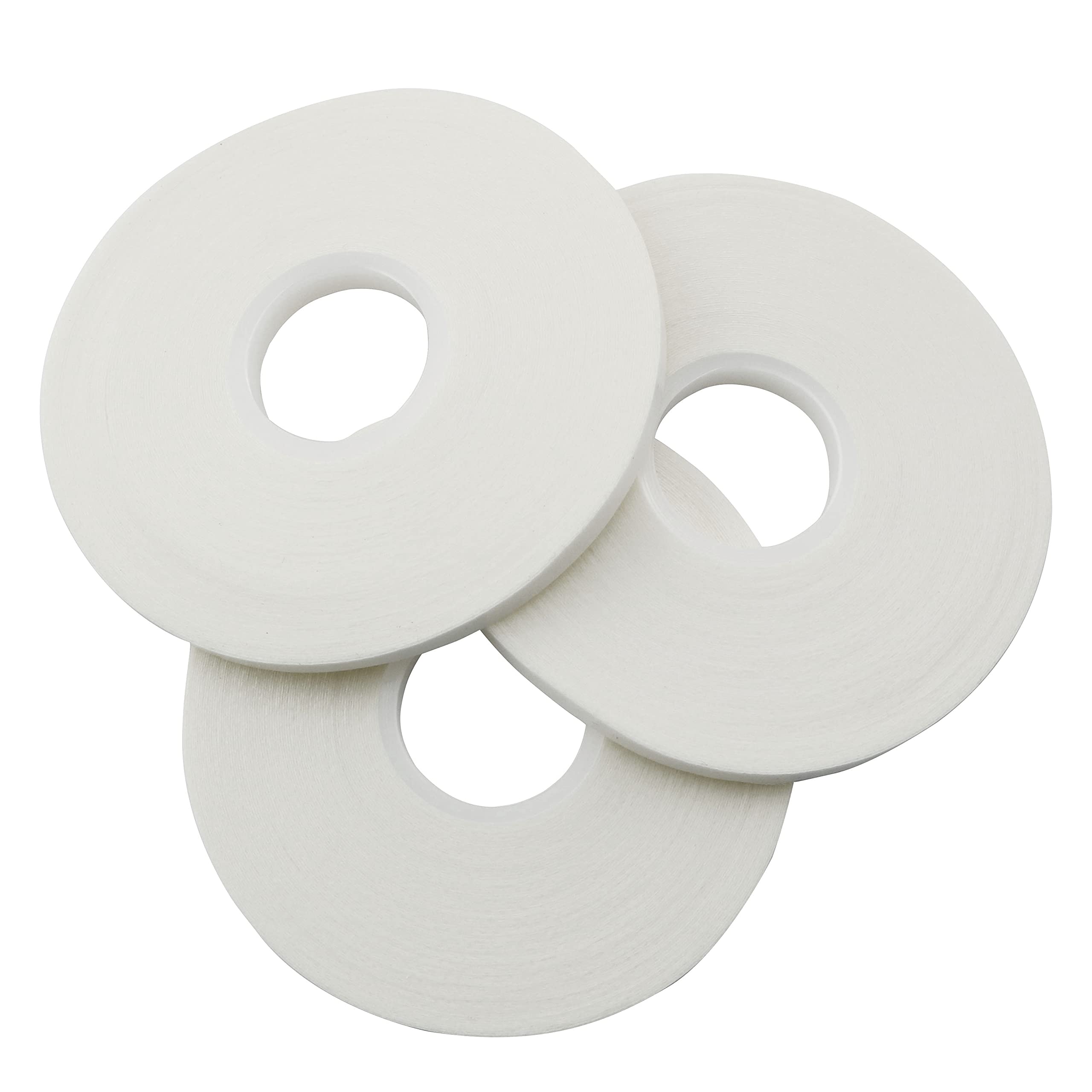 3 Rolls Double Sided Wash Away Quilting Tape - 16 Yards Each for Sewing, Dressmaking & DIY Crafts | Perfect for Fabric Basting, Hemming & Temporary Garment Fixing