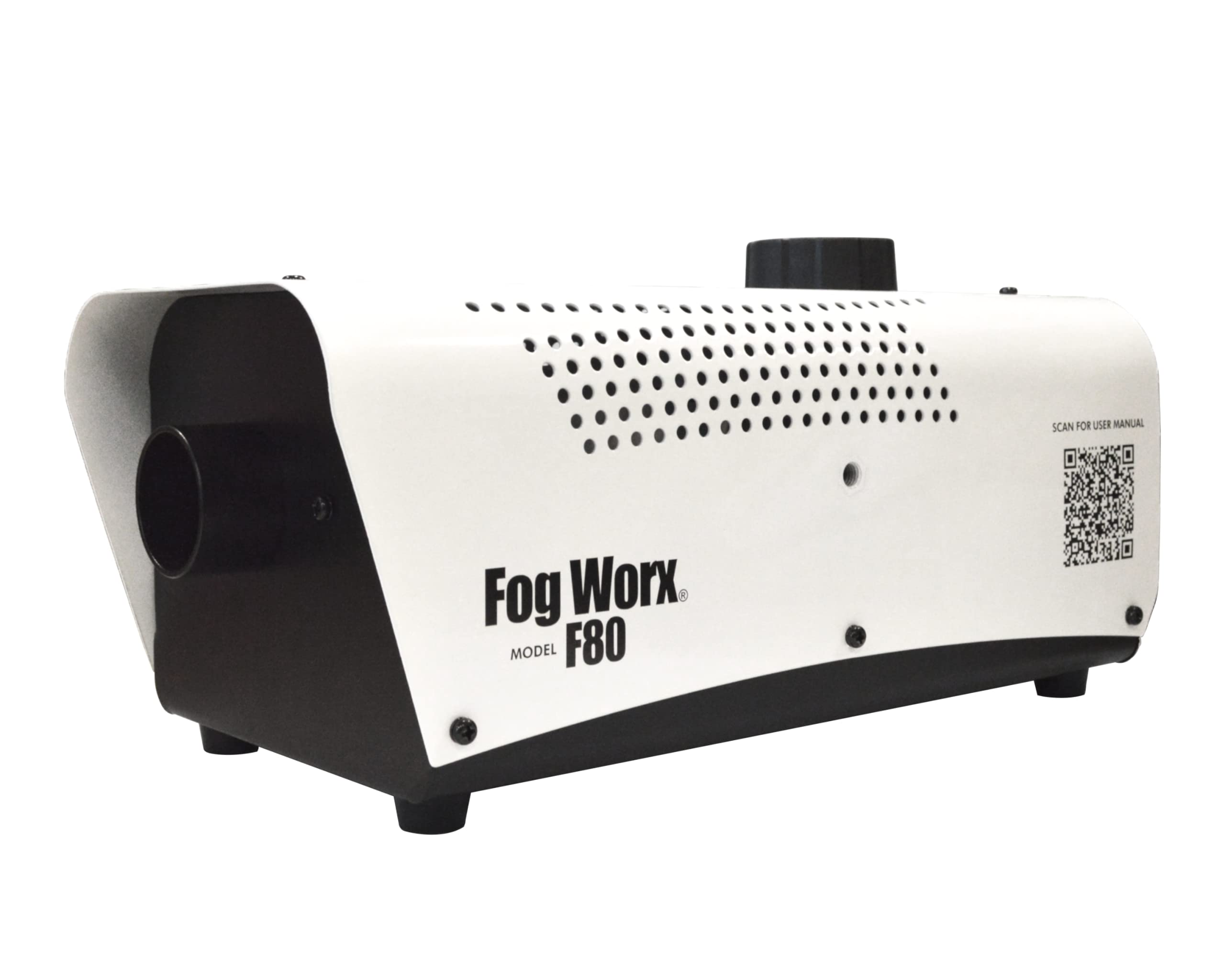 Fog Worx Professional 700-Watt Fog Machine with 9ft Wired Remote & Wireless Controller - Heavy Duty Hanging Bracket - Ideal for Halloween Parties, Stage Performances, Haunted Houses & Home Theater Effects