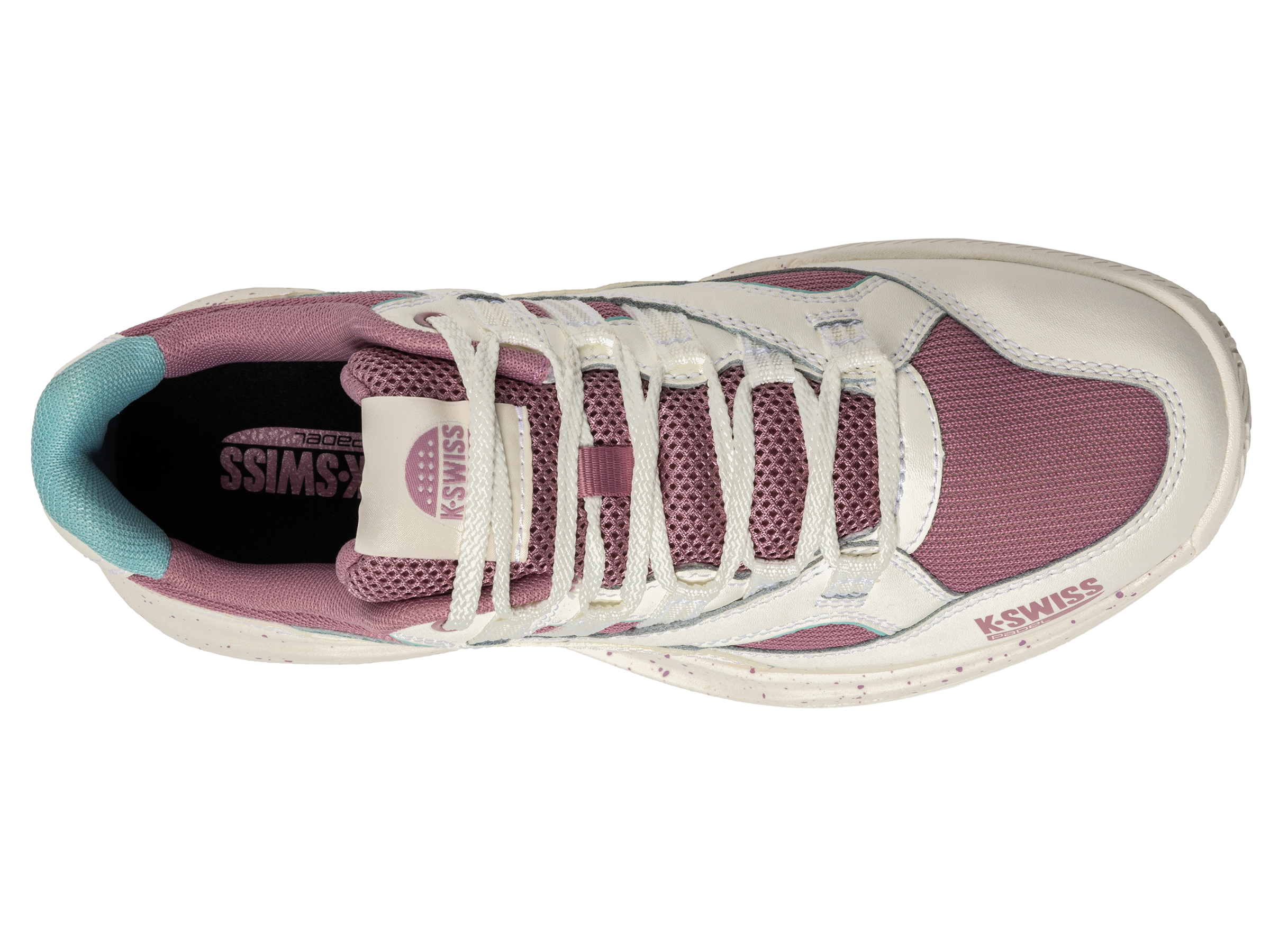 TURA TEAM Padel Racket 94435 966 M - Snow White/Lilac/Pastel Turquoise - Premium Padel Tennis Equipment for Men & Women | Perfect for Competitive Matches & Training Sessions