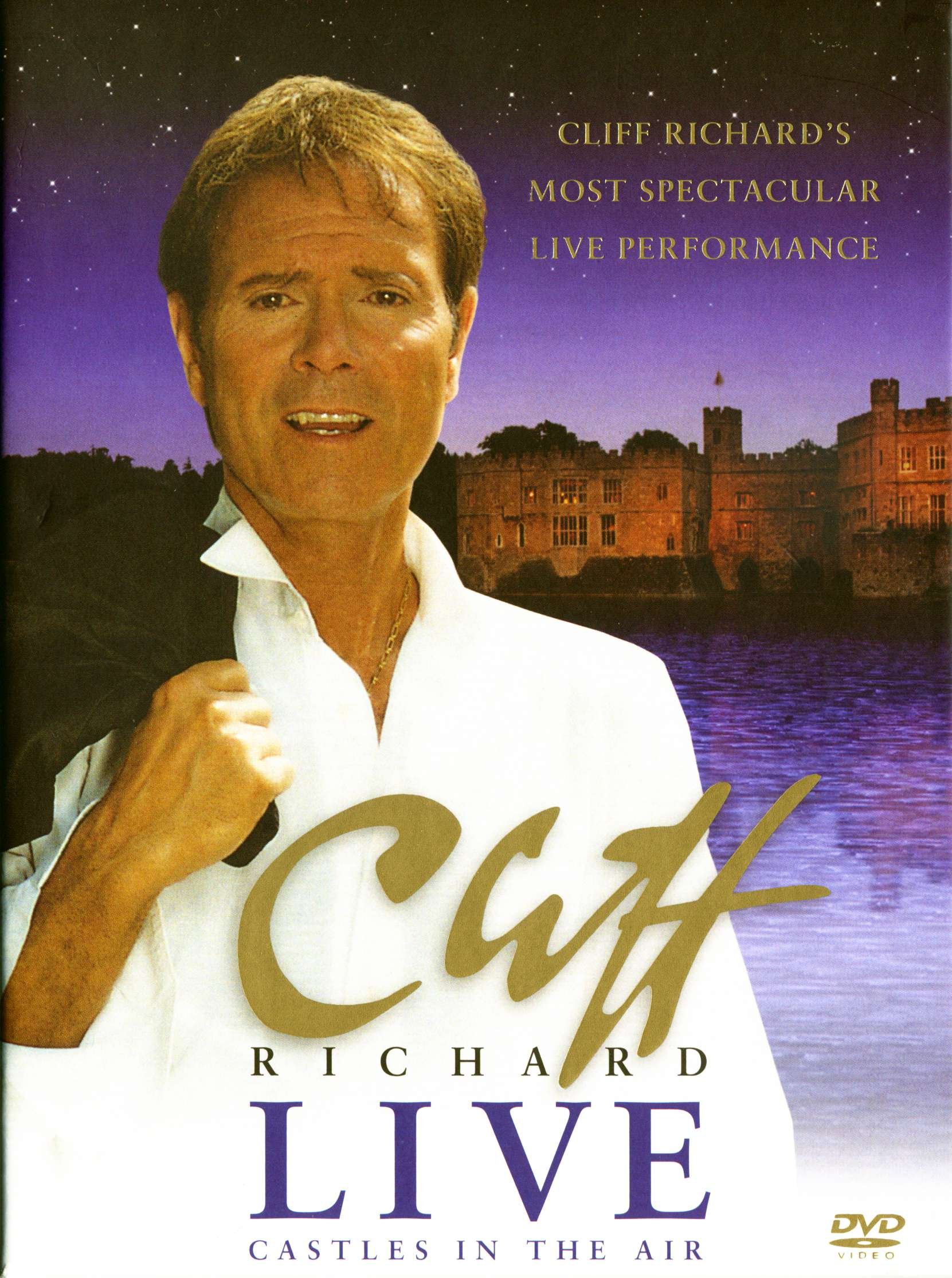 Cliff Richard: Live (Castles in the Air) Concert DVD - Classic British Pop Music Performance - Perfect for Home Entertainment & Music Lovers Collection