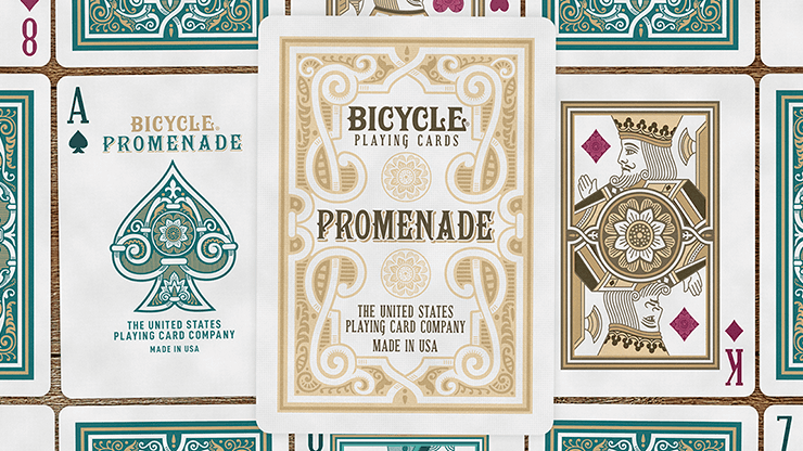 Premium Bicycle Promenade Playing Cards - Classic Poker Deck for Magic Tricks, Card Games & Collectors | Perfect for Poker Nights, Family Gatherings & Professional Performances