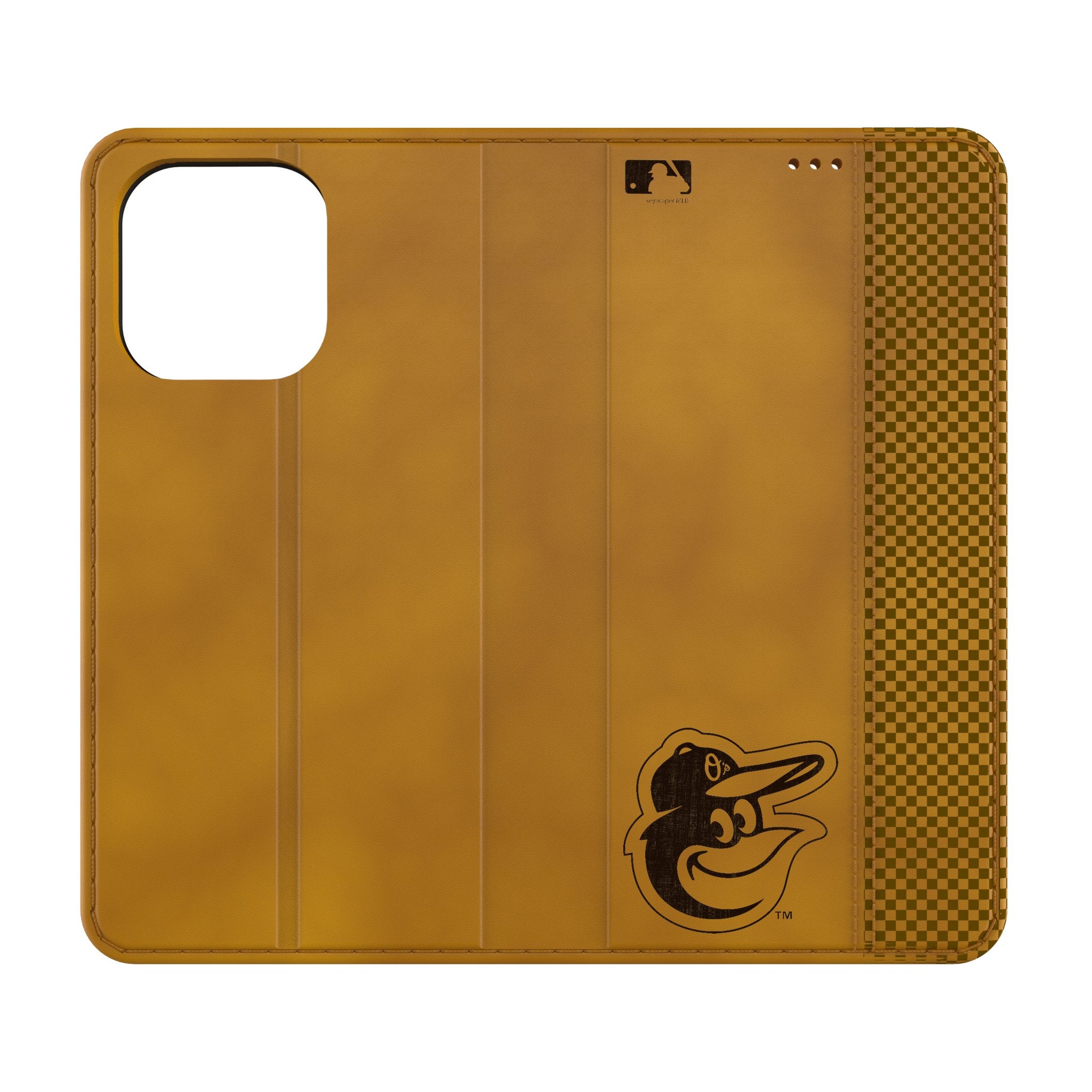 Baltimore Orioles Burn Folio Phone Case for Apple iPhone - Durable Protective Cover for iPhone [Model] - Perfect for Baseball Fans & Game Day Outfits