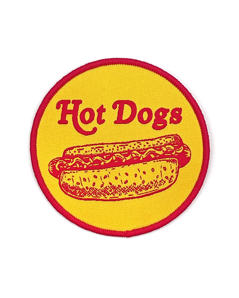 Hot Dog Patches - Iron-On Appliques for DIY Crafts, Costumes & Denim Jackets | Perfect for Halloween, Cosplay & Custom Clothing