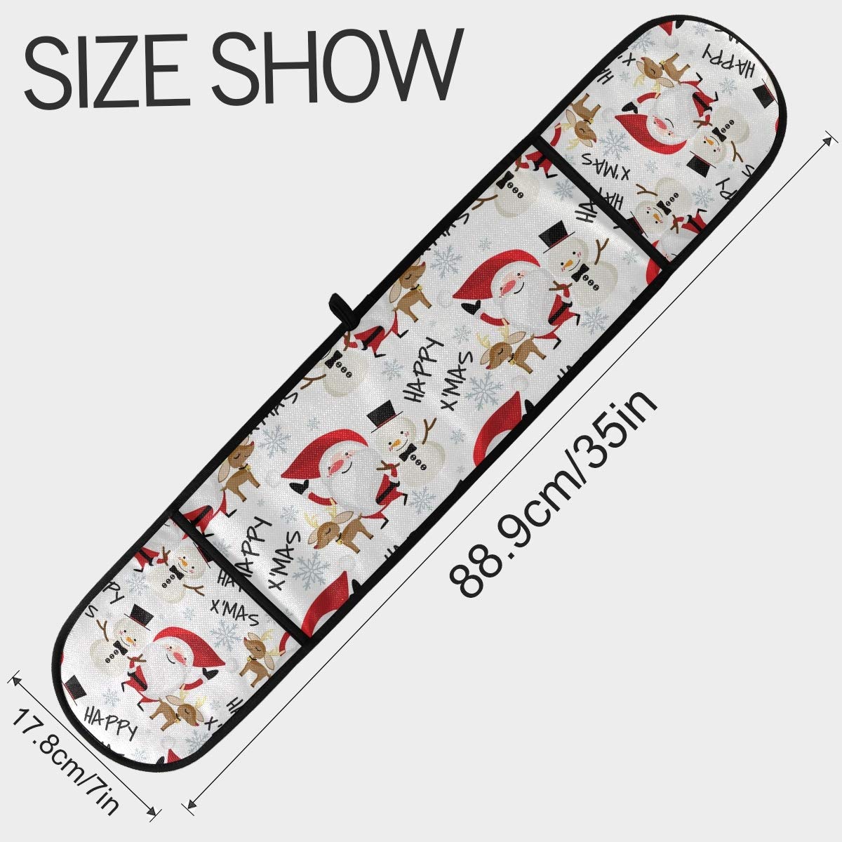ZZXXB Heat Resistant Double Oven Mitts - Extra Long 7