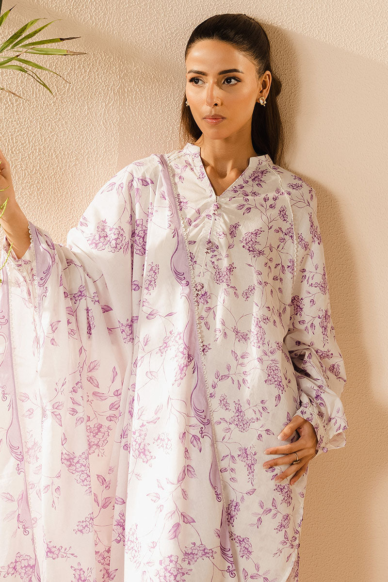 LILAC MUSE 3-Piece Outfit Set - Stylish Shirt, Comfortable Trousers & Elegant Dupatta for Women | Perfect for Casual Wear, Office Outfits & Special Occasions