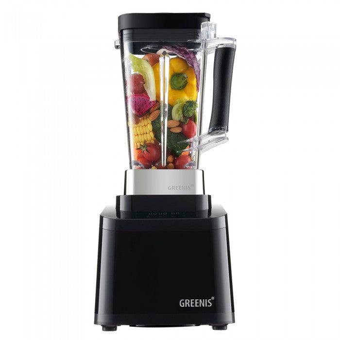 Greenis FGR 8800 Commercial Vacuum Blender with Brushless DC Motor - High Power Smoothie Maker for Restaurants, Juice Bars & Smoothie Shops - Perfect for Blending Frozen Fruits, Vegetables & Nut Butters