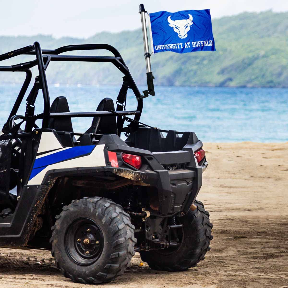 Buffalo Bulls Boat Flag - College Flags & Banners Co. | Durable Nautical Flag for Boats, Tailgating & Game Day Decor