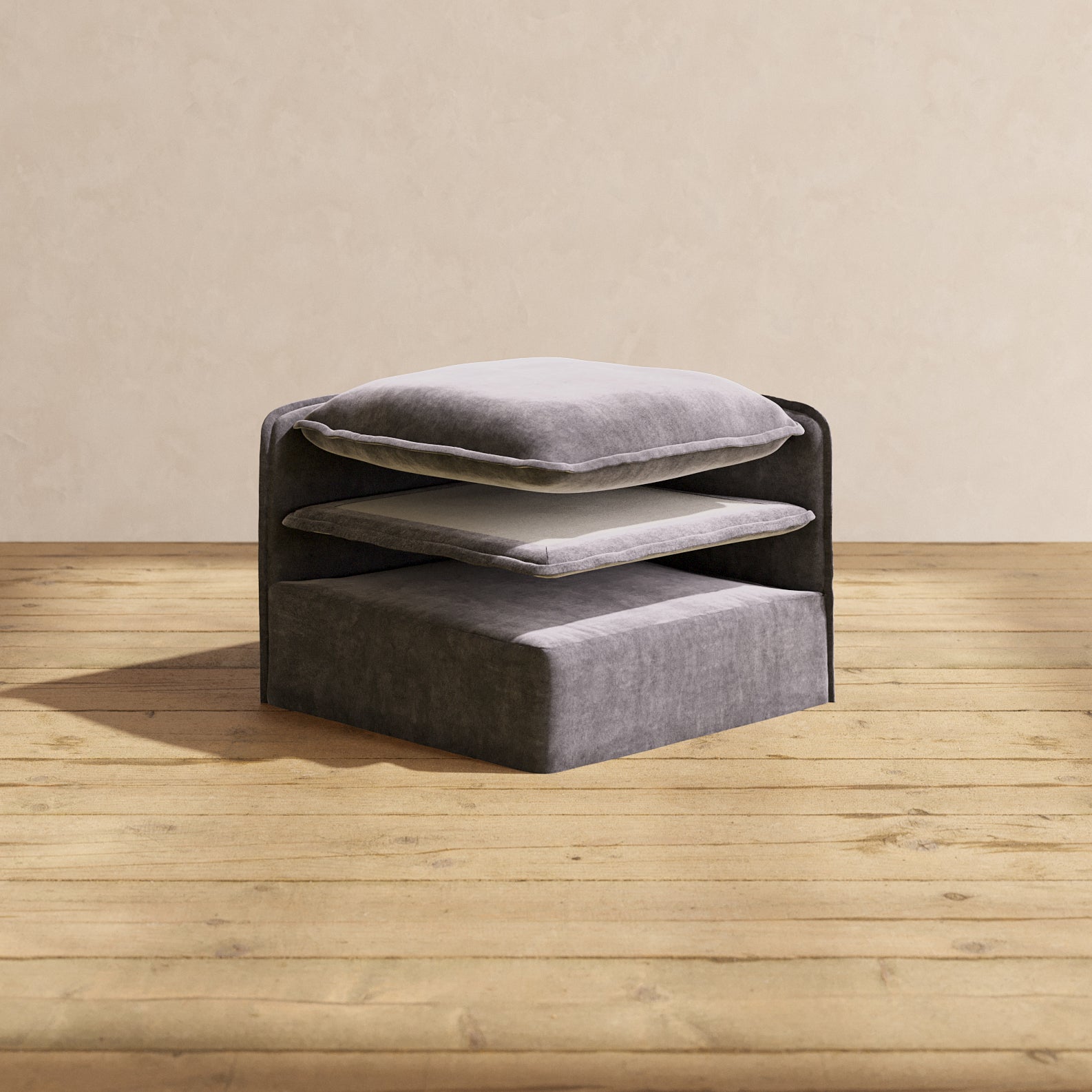 Luxury Velvet Cinder Chair Cushion Set - Soft Comfort Layer for Living Room, Dining Room, and Office Chairs | Premium Home Decor Accessory for Enhanced Seating Comfort