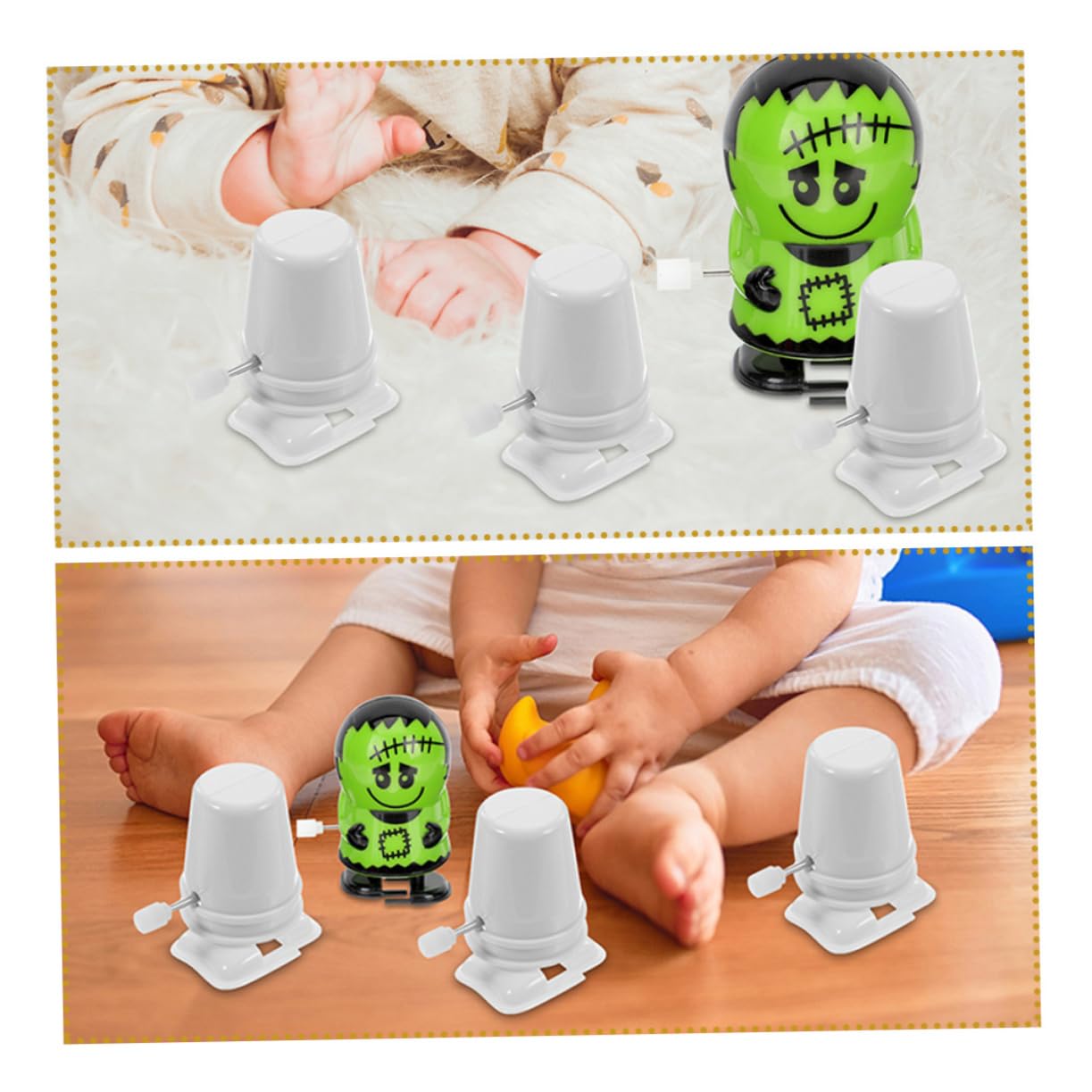 10pcs DIY Walking Robot Toy Parts - STEM Educational Mechanical Kit for Kids, Boys & Girls - Creative Clockwork Mechanism for Science Projects & Playtime Fun